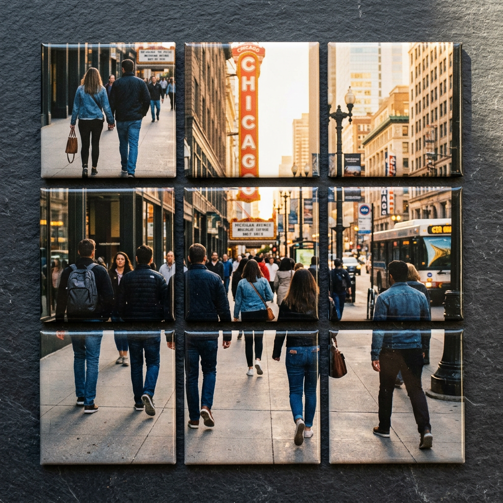 Personalized Puzzle Photo Magnet